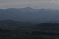 widok na Śnieżkę z Krzyżnej Góry