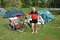 Dania-na campingu.