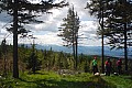 Panorama Karkonoszy z Wołka