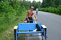 a to taki nietypowy pojazd ale za to cztery osoby wejdą i można śmiało jechać na grila:)