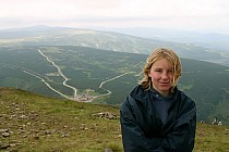 ...widoki ze szczytu Śnieżki