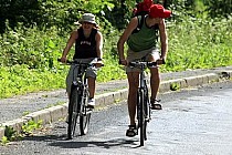 Pierwszy podjazd asfaltowy