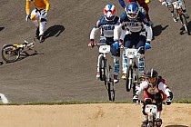 Maris Strombergs obejmuje prowadzenie. (fot: Streeter Lecka/Getty Images)