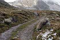 Fragment szlaku na Monte Varadego