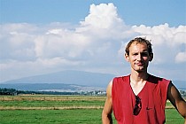 Przed granicą, w tle zaczęły wyłaniać się Tatry