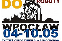 Plakat akcji "Zagoń rower do roboty"