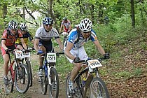 Ostatnie metry przed metą w Boguszowie Gorcach