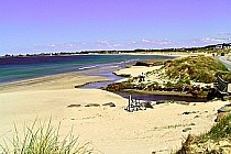 Plaża w Sola, Norwegia