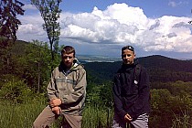 z kolegą w Bardzie Kolo Krzyza :D Fajnie było