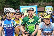 Start do II Rodzinnego Maratonu Rowerowego w Bytowie dn.27.06.2009.
