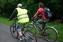 Uczestnicy rajdu na trasie.