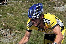 Łatwo nie było o czym świadczy grymas na twarzy zawodnika / fot. Natalia Kusztal