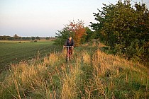 Na nasypie kolejowem pod Jerzkowicami.