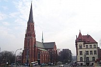 Kościół Najświętrzego Serca Pana Jezusa w Mysłowicach koniec wycieczki.