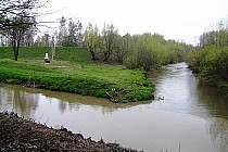 Trójkąt Trzech Cesarzy zbieg rzek Białej i Czarnej Przemszy