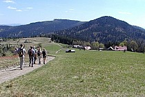 Fotka na Stożek w drodze już na Czantorie