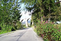 Most kolejowy w Wiśle Głębce