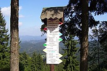 Widok z schroniska Stożek