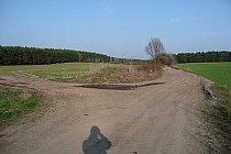 Rozwidlenie na którym skręcamy w lewo