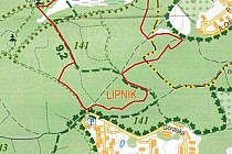 Mapa Wyścigu MTB Bike Tour Gdańsk na terenie Trójmiejskiego Parku Krajobrazowego