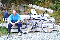 Lato 2006, wjazd na Śnieznik.