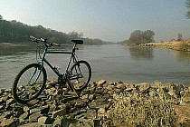 Wypadzik nad Odrę,pogoda dopisała