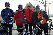 Przed startem do rajdu po uroczyskach Puszczy Zgorzeleckiej.