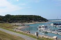 Przystań a dokładniej parking przed przystanią:-)