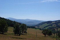 Widok z Przełęczy Lądeckiej