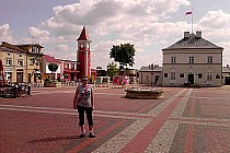 Piękny Rynek we Warce