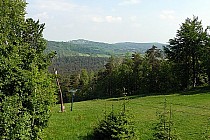 Widok z Morska w kierunku Podlesic