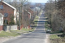 droga w Dzietrznikach w kier.Załęcza