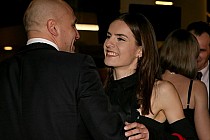 Maja Włoszczowska z Przemysławem / fot.K.Ziółkowski