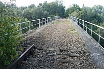 Most kolejowy nad Sępolanką...tylko gdzie są szyny? ;-)