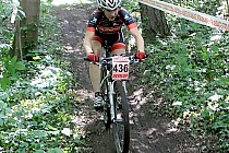 Weronika Rybarczyk na trasie wyścigu