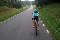 I te dłuuuugie proste pod wiatr :/