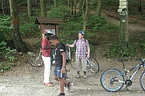 Przed wejściem na Czarcią Ambonę