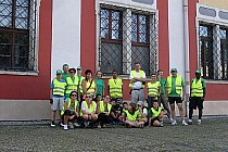 Przed Opactwem w Henrykowie