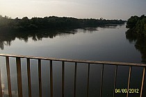 San widok z mostu w Radomyślu