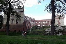 Ruiny zamku w Krupem