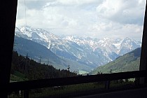 Widoczki podczas podjazdu na przełęcz Arlberg!