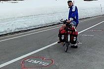 Wczoraj przejeżdżał tędy Sylwester Szmyd :)