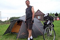 Na polu namiotowym nad Wieprzem w Zwierzyńcu