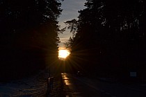 Słoneczko już się chowa :(