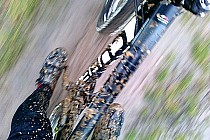 Koniec klocków hamulcowy nastał... W godzinnej jeździe w błocie.