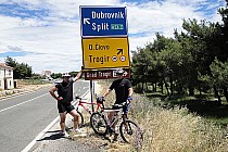 W prawo i zjazdem do Trogiru