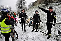 "Karnawał na dwóch kółkach" zorganizowany przez Będziński Klub Rowerowy GHOSTBIKERS - 03.02.2013