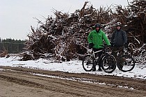 Na trasie z Sebastianem wokół kopalni węgla brunatnego "Adamów". Wielkie karczowisko.