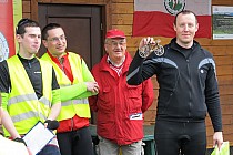 Nagroda za I miejsce w konkursie wymiana dętki na czas.