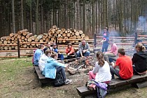 Pieczenie kiełbaski 1